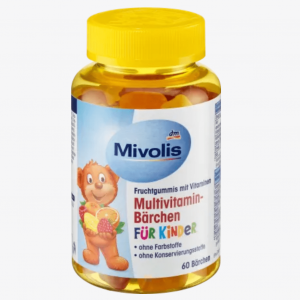 Kẹo vitamin gấu Mivolis Fruchtgummis