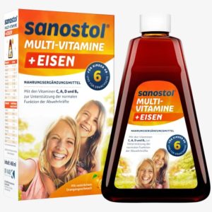 Sanostol Multi-vitamine + Eisen