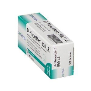 Vitamin D Fluoretten 500 IE cho trẻ sơ sinh và trẻ nhỏ