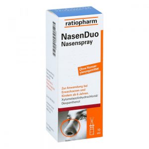 Thuốc xịt trị viêm mũi, nghẹt mũi Ratiopharm Nasenspray