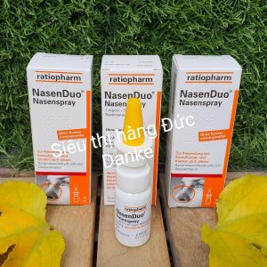 Thuốc xịt trị viêm mũi, nghẹt mũi Ratiopharm Nasenspray
