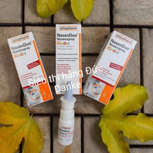 Thuốc xịt trị viêm mũi, nghẹt mũi Ratiopharm Nasenspray cho trẻ 2-6 tuổi