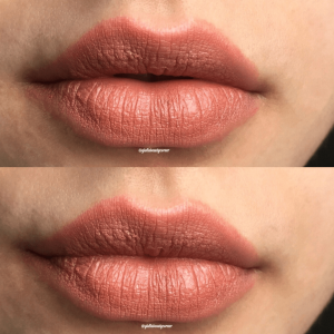 Son lì Kiko 302, màu cam đất