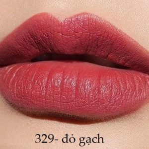 Son lì Kiko 329, màu đỏ gạch
