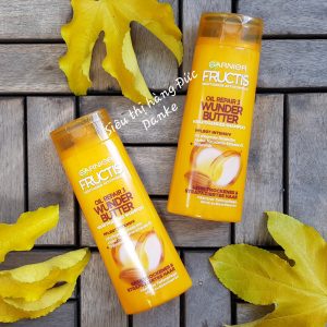 Dầu gội Garnier Fructis Wunder Butter cho tóc khô xơ