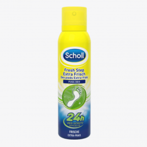 Xịt khử mùi hôi chân Scholl Fuss Deo Extra Frisch