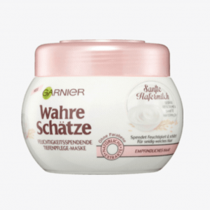 Kem ủ tóc Garnier Wahre Schatze, chiết xuất sữa yến mạch