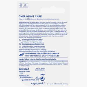 Son dưỡng môi Labello Overnight care