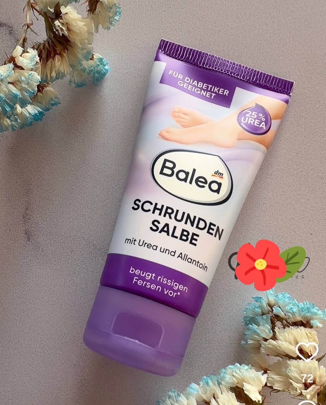 Kem dưỡng da chân Balea Schrunden Salbe