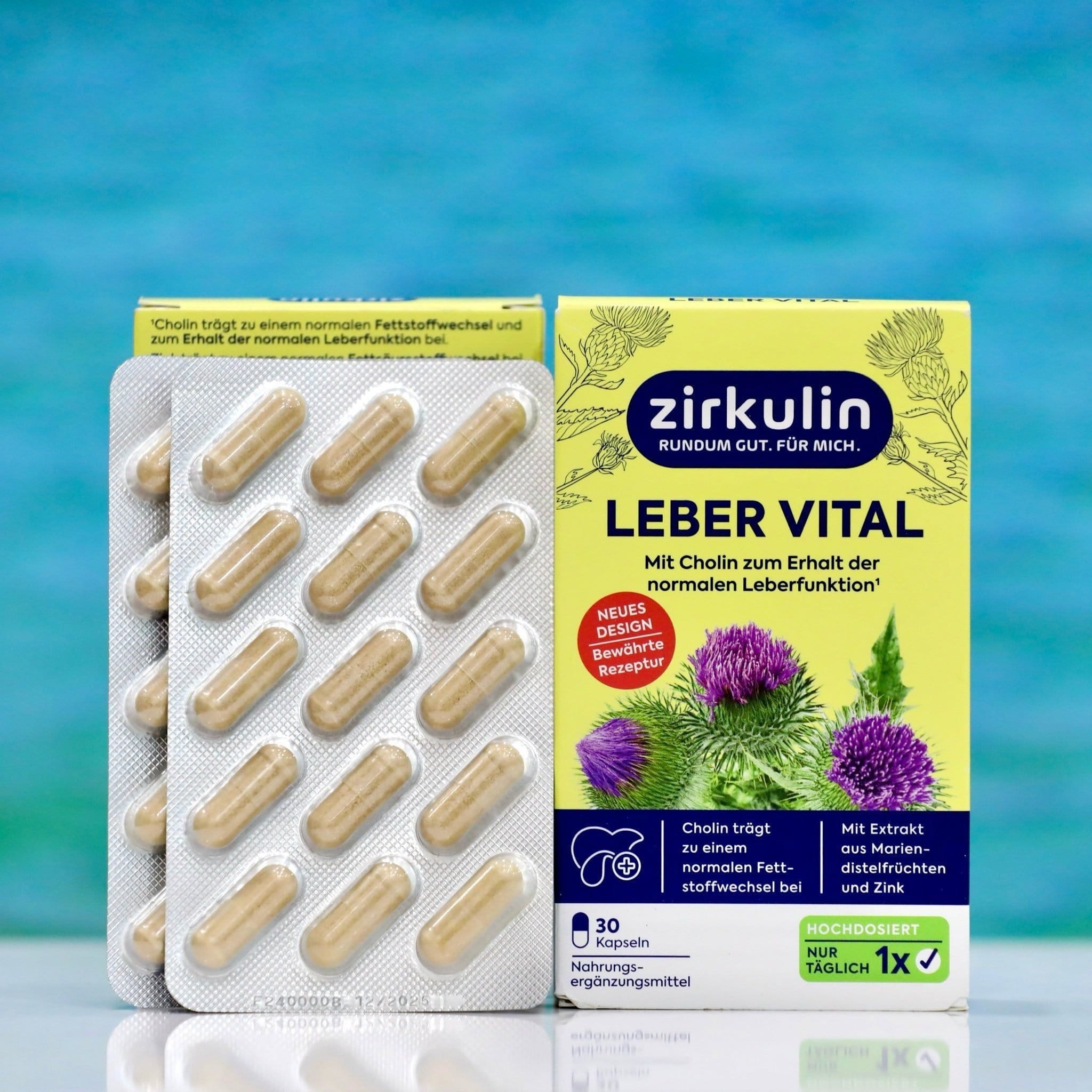 Viên uống bổ gan Zirkulin Leber Vital