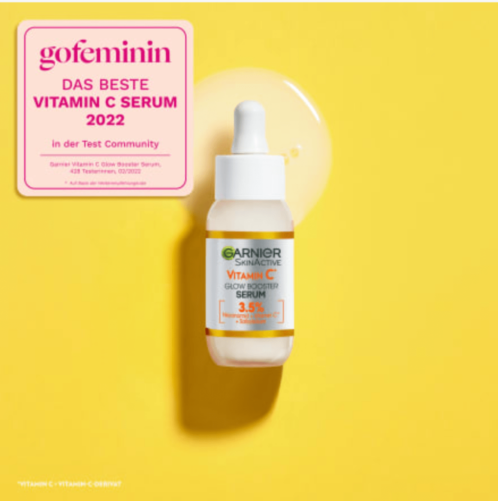 Serum Garnier Glow Booster mit Vitamin C