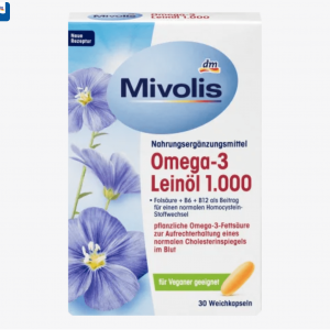 Viên uống Omega 3 Leinol 1000 Mivolis