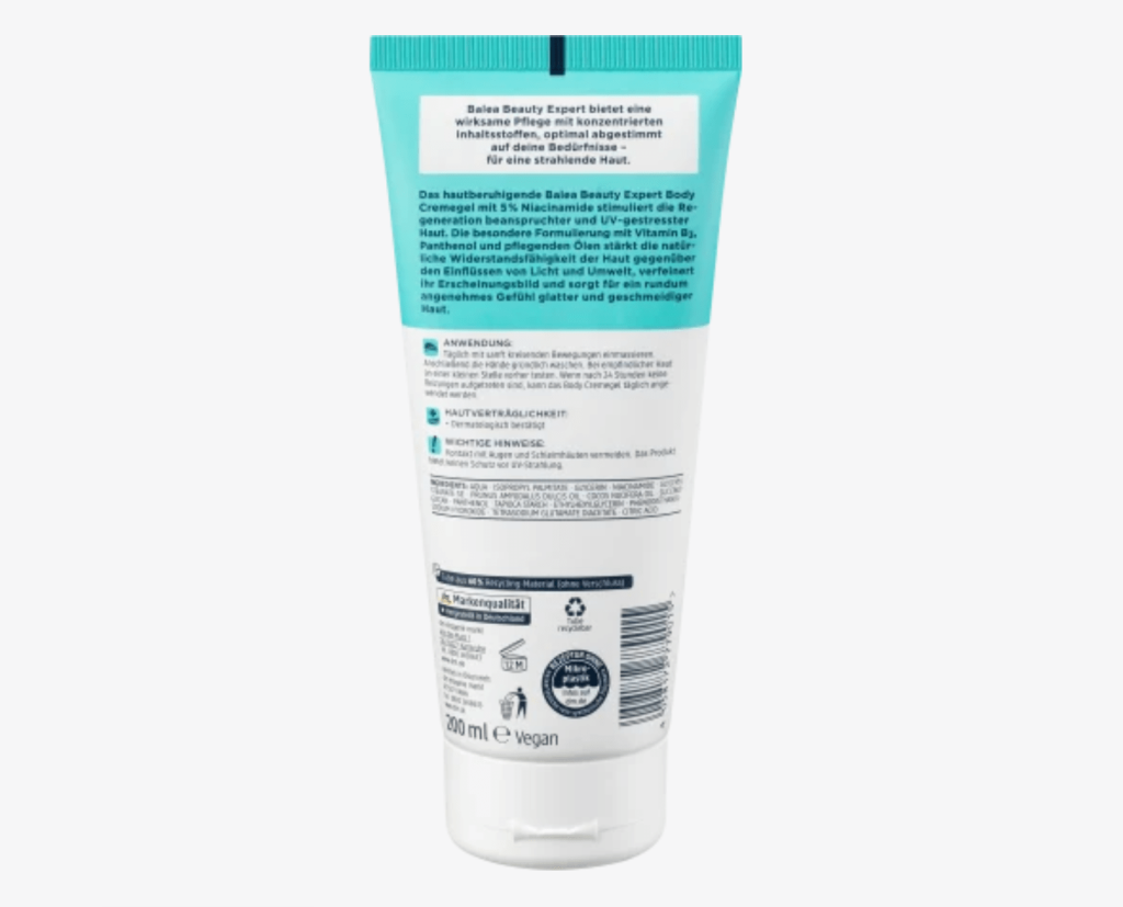 Dưỡng thể Balea Body Cremegel