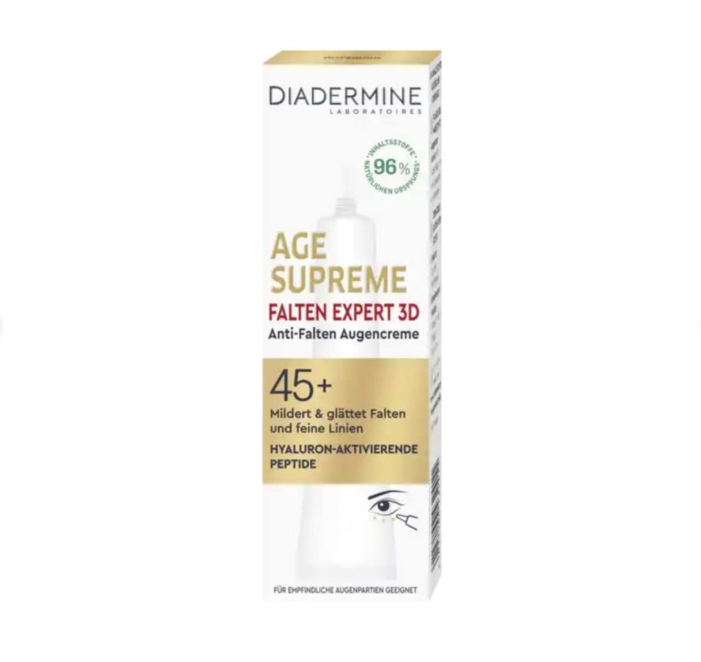 Diadermine Anti-Falten Creme – Strafft Und Glättet – Mit Retinyl & Sojaprotein – 50 Ml Tagespflege