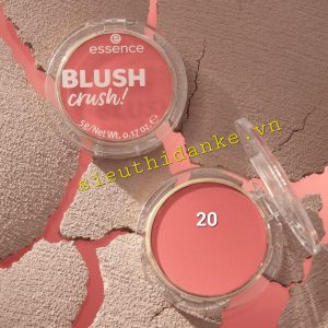 Phấn má hồng Essence blush crush, 20 Deep Rose - hồng đậm