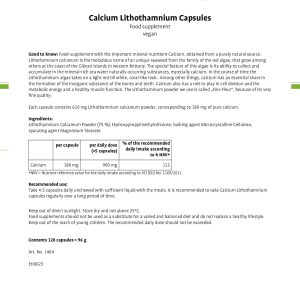 canxi hữu cơ Sanct Bernhard