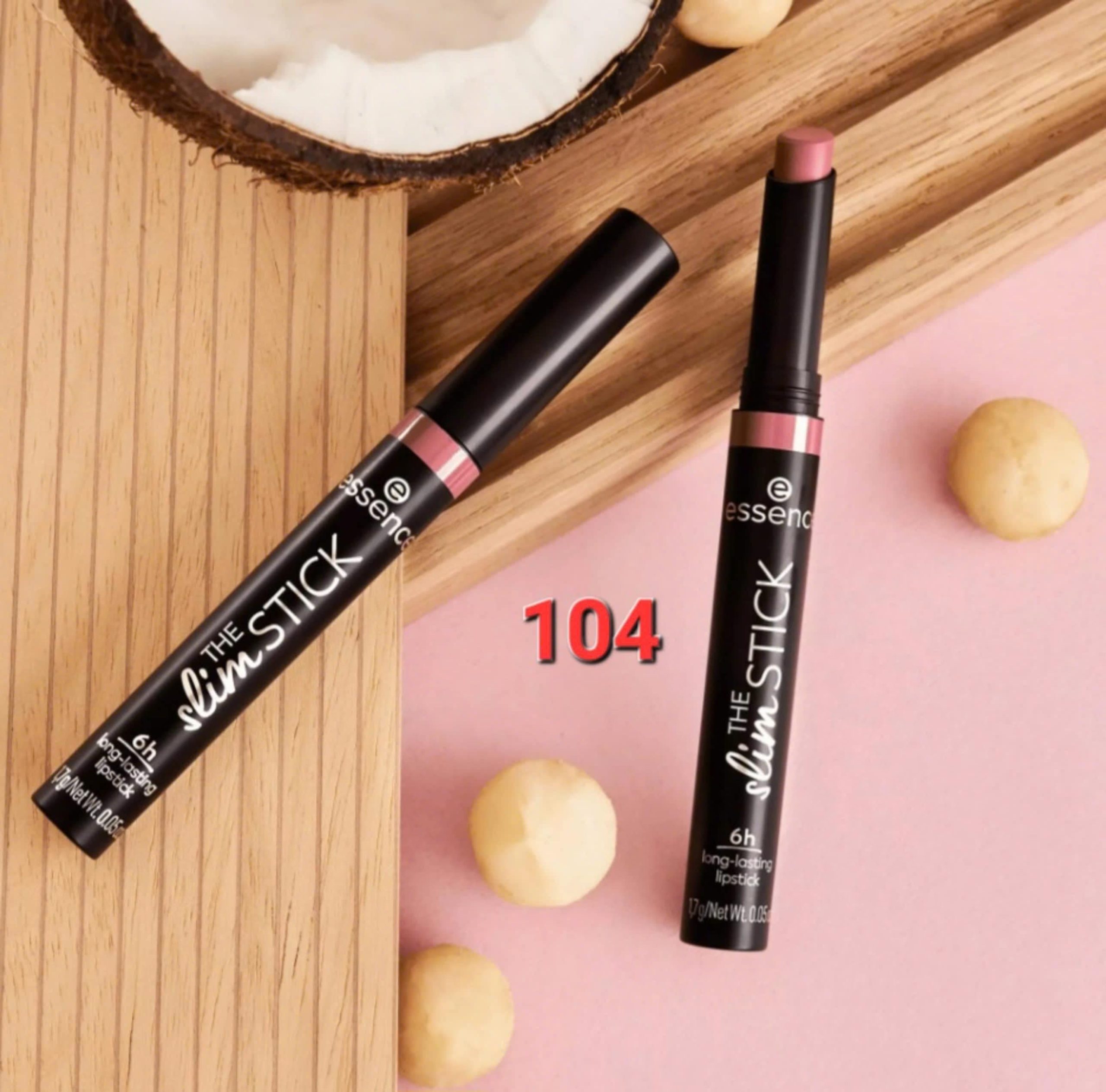 Son Essence The Slim Stick, s104 Baby Got Blush-hồng nhạt