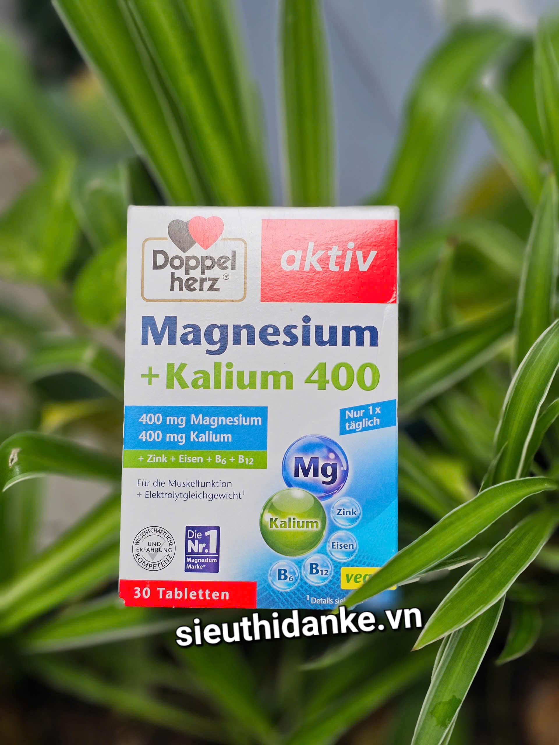 Viên uống Magnesium Kalium 400 Doppelherz