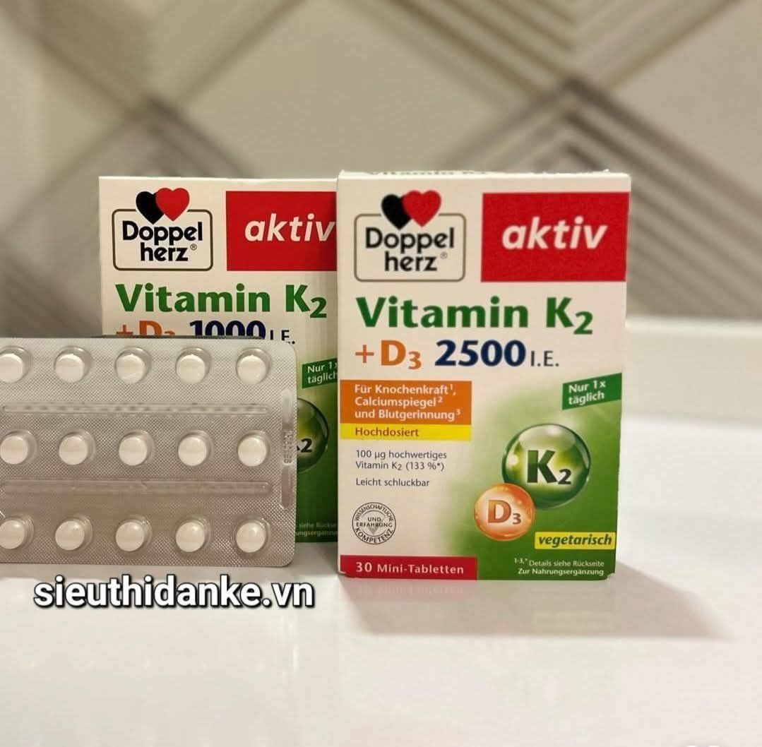 Vitamin K2 + D3 2500 IU Doppelherz