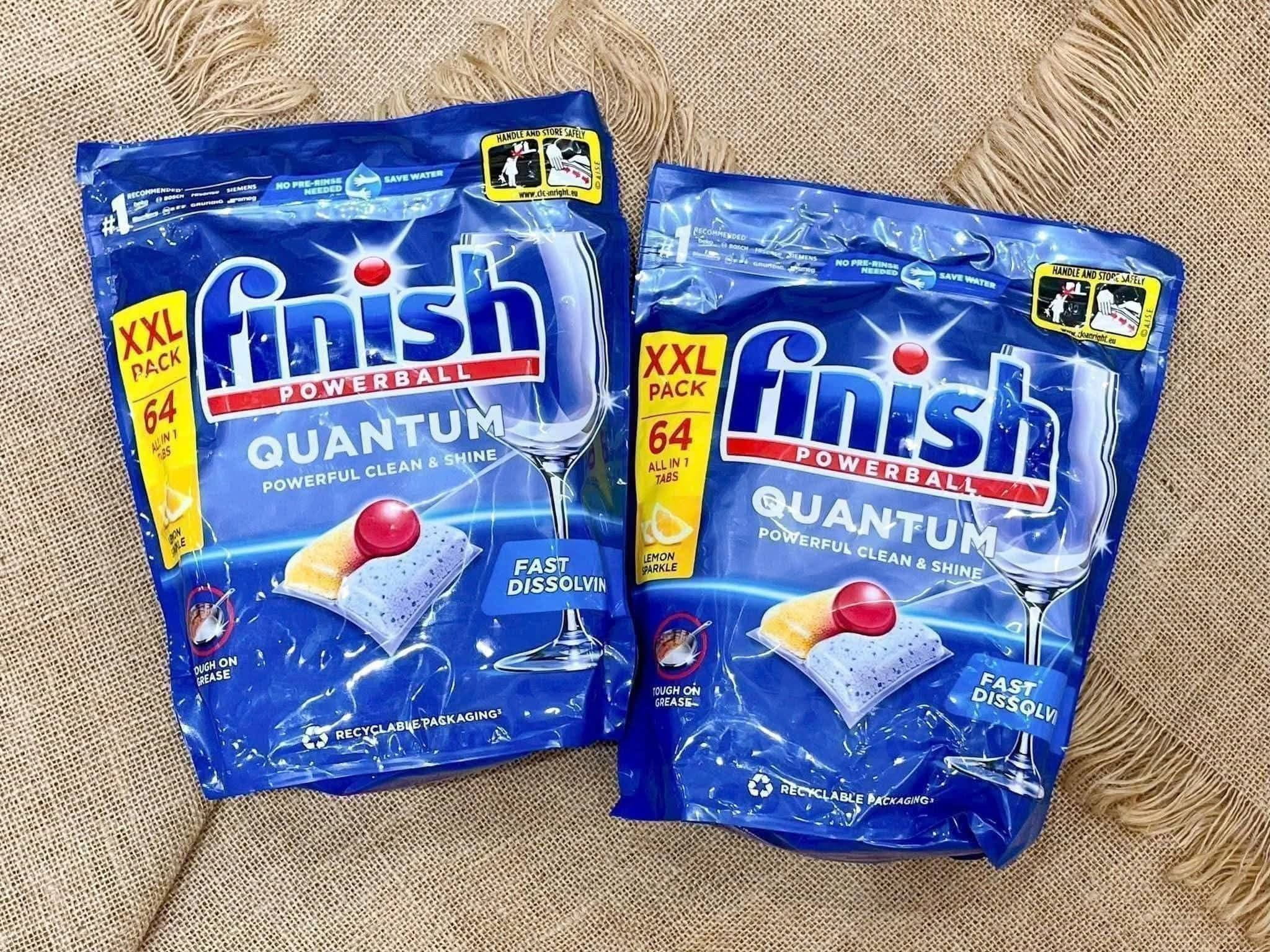 Viên rửa bát Finish Quantum