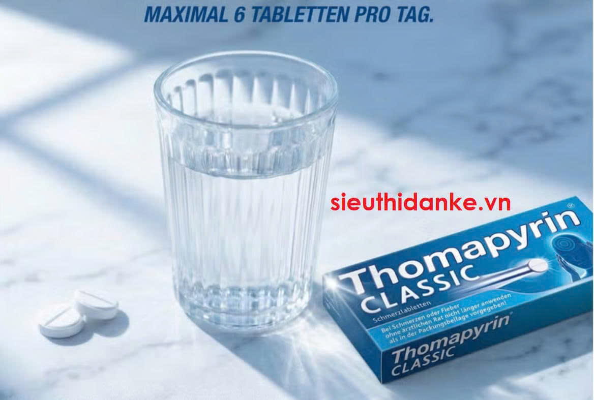 Trị đau đầu Thomapyrin Classic