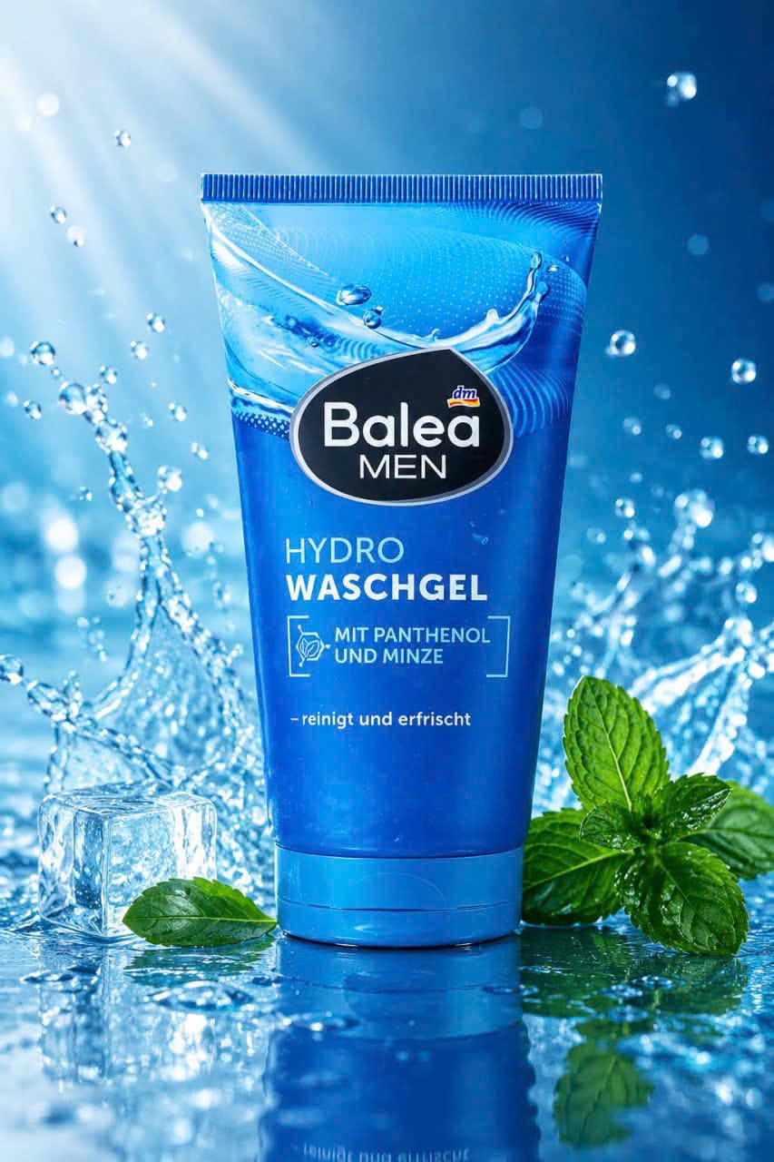 Sữa rửa mặt Balea Men Hydro Waschgel