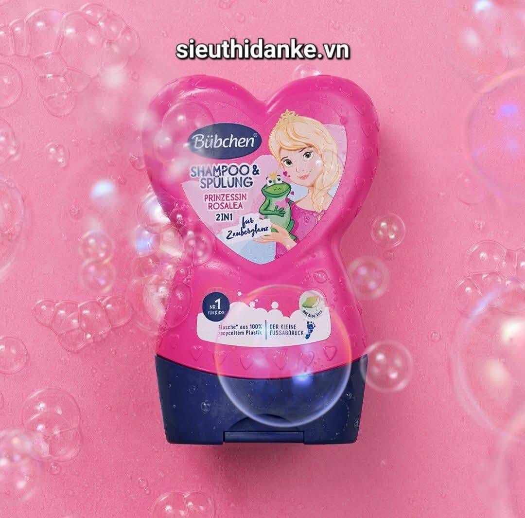 Dầu gội-xả Bubchen Princess Rosalea 2in1